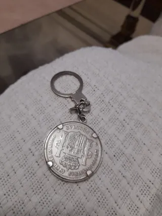 Moneda Plata Amadeo I Rey 1871 5 Pesetas