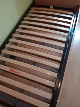 Colchón y somier. 90x185