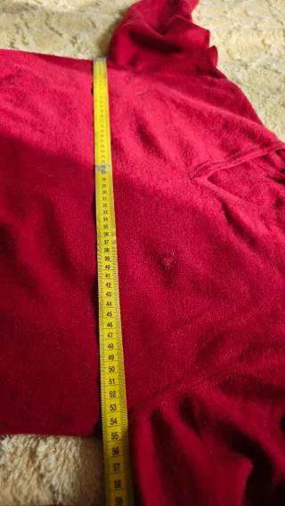 Jersey Burberry Lana Merino Rojo