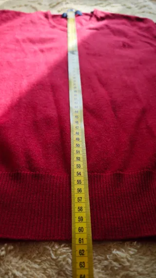 Jersey Burberry Lana Merino Rojo