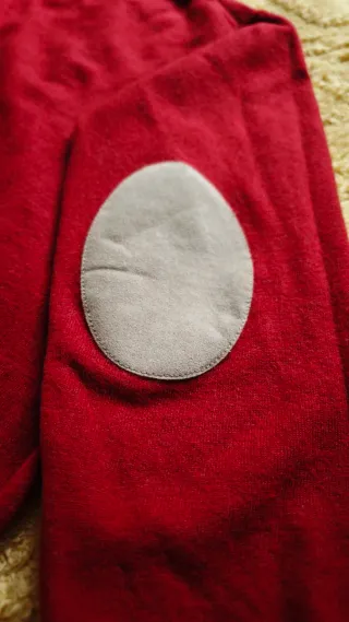 Jersey Burberry Lana Merino Rojo