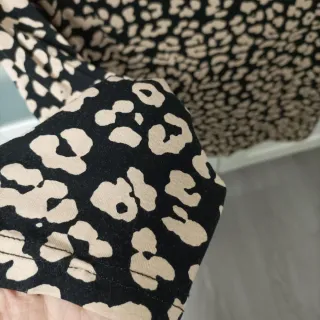 Top El Corte Inglés estampado animal print