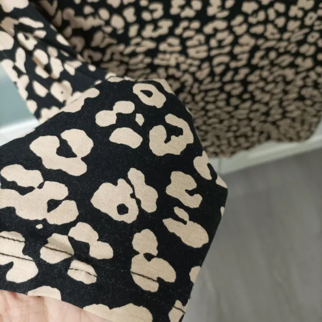 Top El Corte Inglés estampado animal print