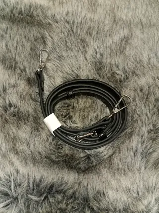 Mini bolso negro piel charol