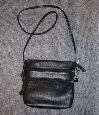 Bolso bandolera mujer negro