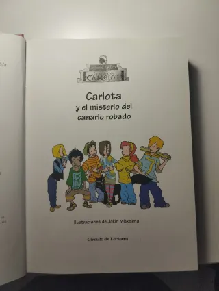 Carlota y el misterio del canario robado