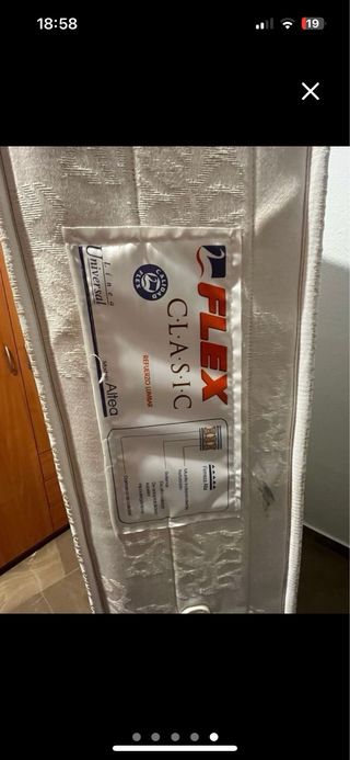Colchón Flex 150 cm muelles