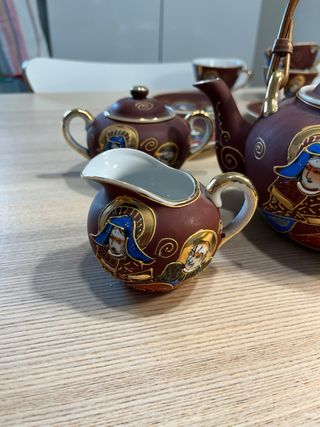 Set Tè Ceramica Satsuma .Fatto in Giappone