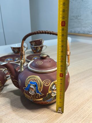 Set Tè Ceramica Satsuma .Fatto in Giappone