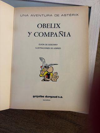 Asterix El Galo & Obelix y Compañia Tapa blanda