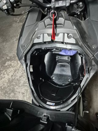 Honda NC 750XA Trail asfáltica.