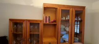 Mueble de salón de madera