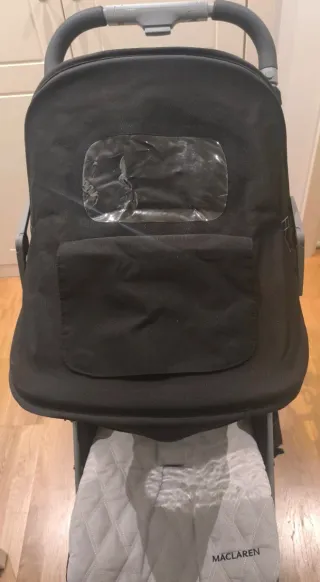 Silla de paseo Maclaren XL negra