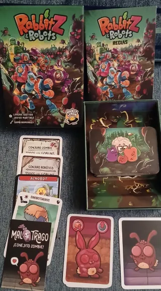 Juego de mesa Rabbitz & Robots