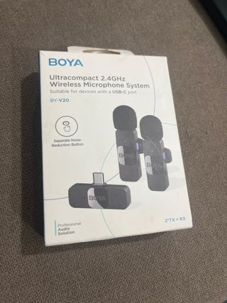 BOYA BY-V20 Micrófono Inalámbrico USB-C