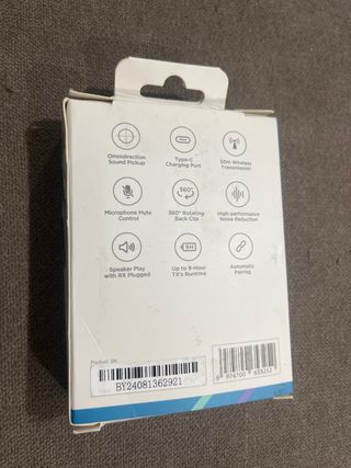 BOYA BY-V20 Micrófono Inalámbrico USB-C