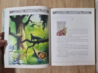 Clásico cuento Disney.El libro de la selva.Círculo