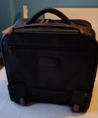 Maletín Trolley Adolfo Dominguez Negro