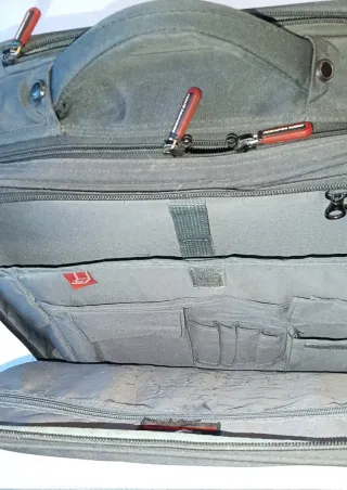 Maletín Trolley Adolfo Dominguez Negro