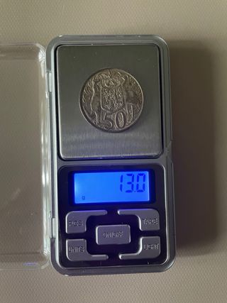 Moneta Australia 50 Cents 1966 Regina Elisabetta