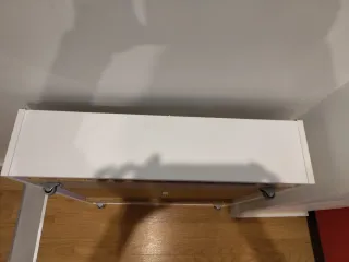 Cajón bajo cama Ikea blanco