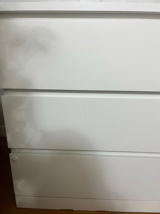 Cómoda MALM IKEA Blanca