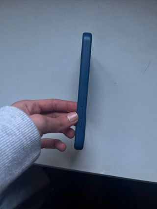 Funda iPhone 15 Pro Max Azul Marino Silicona