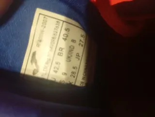 Zapatillas Joma Naranja y Azul