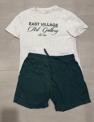 Lote ropa hombre con jerseys, vaqueros y pijama