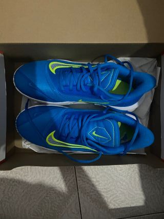 Zapatillas Baloncesto Nike Talla 43 Azul/Verde