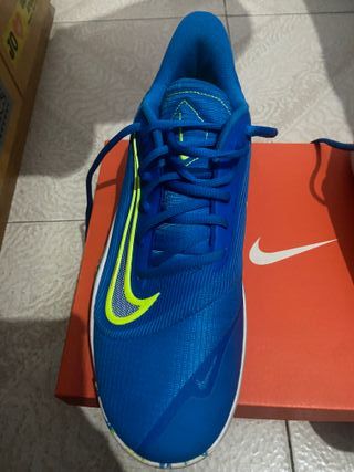 Zapatillas Baloncesto Nike Talla 43 Azul/Verde