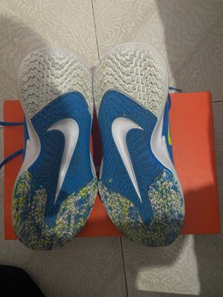 Zapatillas Baloncesto Nike Talla 43 Azul/Verde