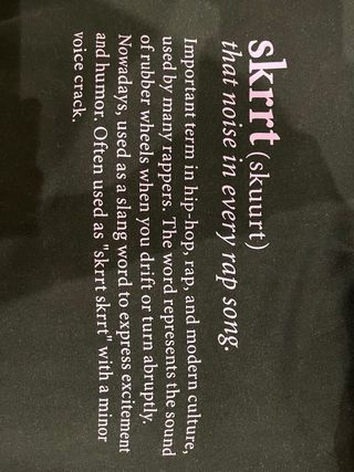 Sudadera Snipes Skrrt Negra Talla M