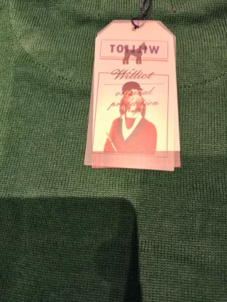 Jersey Williot Verde Talla S Nuevo a estrenar