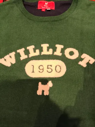 Jersey Williot Verde Talla S Nuevo a estrenar