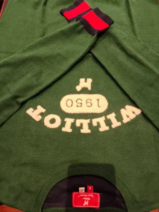 Jersey Williot Verde Talla S Nuevo a estrenar