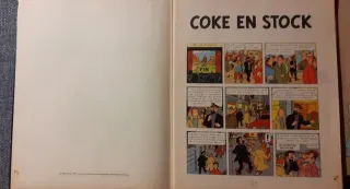 1958 B29. Tintin Coke en Stock. Ejemplar raro.