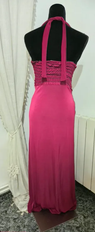 Vestido largo morado talla M