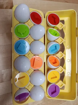 Huevera para niños - Puzle