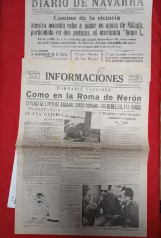 Periódicos Guerra Civil Española (facsímil)