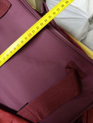 Maleta médico/enfermero granate