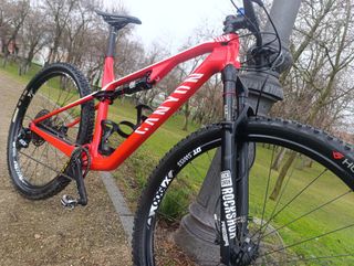 Canyon carbono 29 pulgadas doble suspension MTB