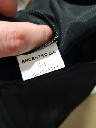 Blusa negra talla 42/44