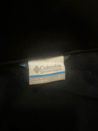 Chaqueta Columbia Negra Talla M