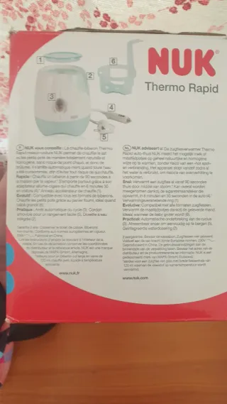 Calienta biberones NUK Thermo Rapid Coche