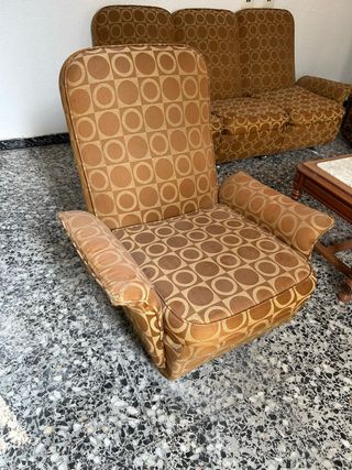 Sillones vintage tela