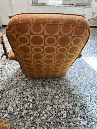 Sillones vintage tela