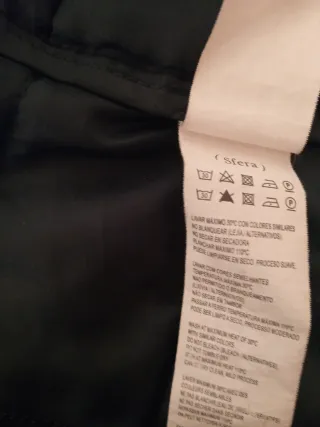 Chaqueta Sfera Plumas  negra Talla S