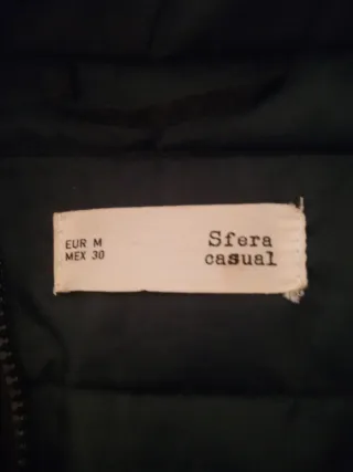 Chaqueta Sfera Plumas  negra Talla S