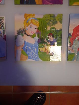 Puzzles Princesas Disney con Maletín